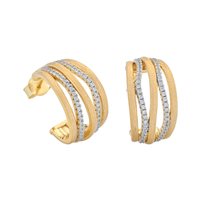 Boucles d'oreilles Marcello Pane Femme ANDROMEDA in Argent Zircone ORCH 023